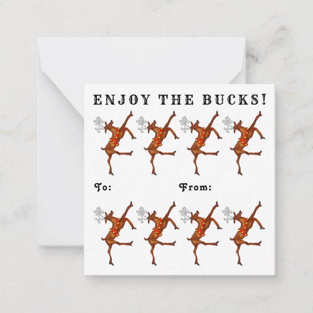 Graciosas tarjetas de vacaciones de Navidades de d