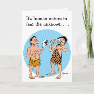 Graciosas tarjetas del Día del Padre: Cavemen