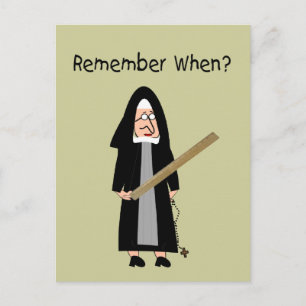 Graciosas Tarjetas Nun: Las monjas llevan a los go