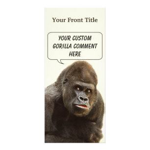 Graciosas tarjetas para rack de personalizado de g