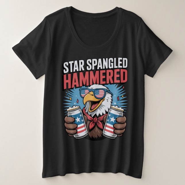 Gracioso 4 de Julio Diseño para Mujeres (Anverso del diseño)