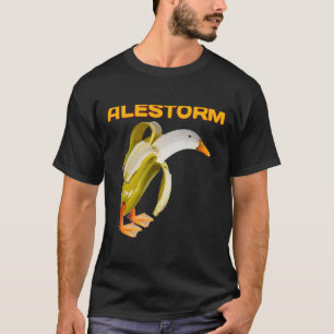 Gracioso Alestorm Camisetas de pato bananero