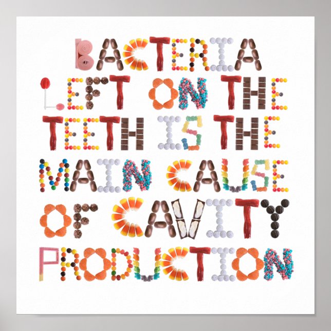 Gracioso arte de Halloween para dentista (Frente)