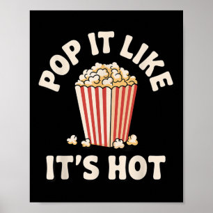 Gracioso Arte De Popcorn Para Hombres Mujeres Niño