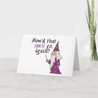 Gracioso Asistente para tarjetas de felicitación
