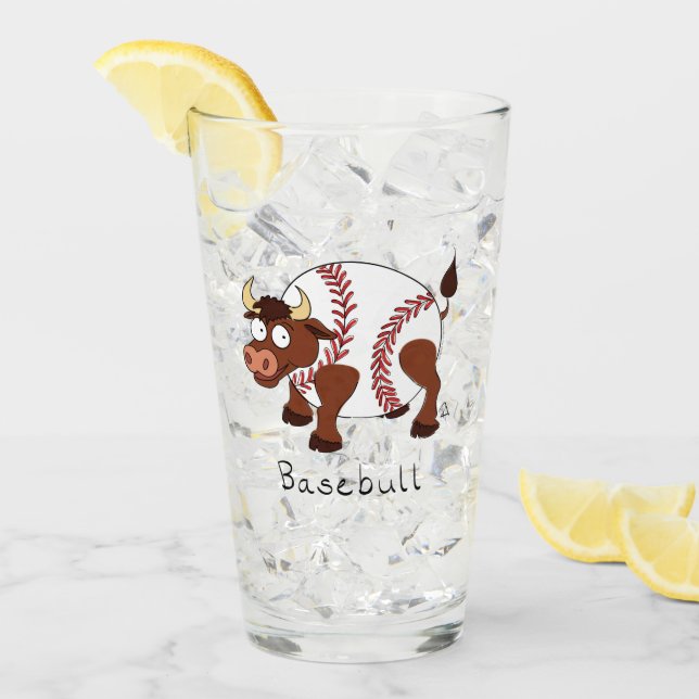 Gracioso Béisbol Deportes Niños Personalizado Anim (Anverso (hielo))