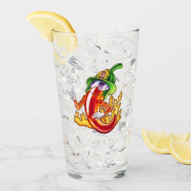 Gracioso Bombero Chili En Fuego Da Muñecas (Anverso (hielo))