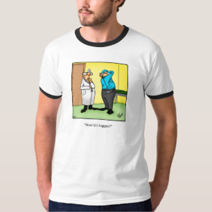 Gracioso Camisa Tee de Humor de Swing Golf