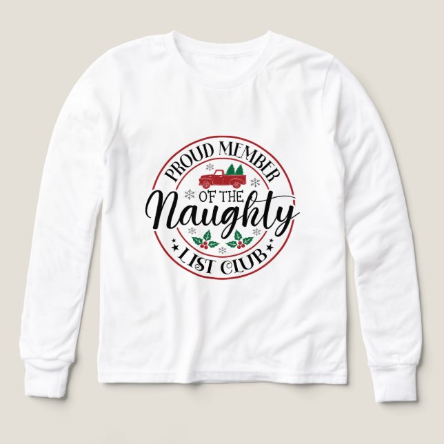 Gracioso club infantil de Santa (Diseño frontal)