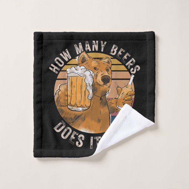 Gracioso ¿Cuántas Cervezas Se Toma? (Toallita)