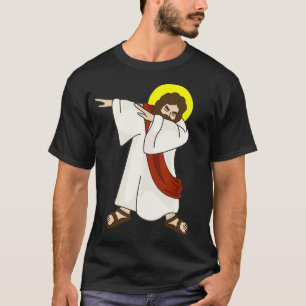 Gracioso Dabbing Jesucristo Camisa - Regalo de cum