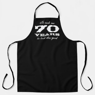 Gracioso delantal de cocina para los hombres