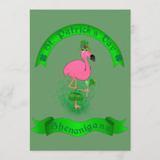 Gracioso Día de San Patricio: Invitación a los tra