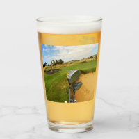 Gracioso diseño australiano de golf, vidrio de cer