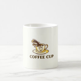Gracioso diseño de la Copa de Café Artístico para