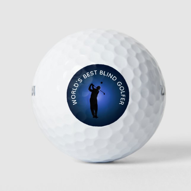Gracioso diseño de las bolas de golf (Anverso)