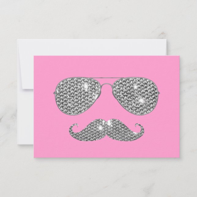 Gracioso Dolor De Diamante Con Gafas (Anverso)