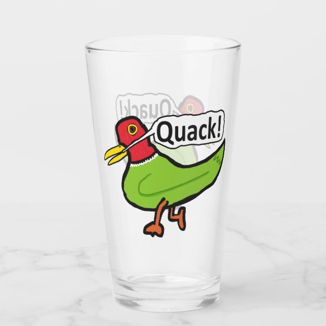 Gracioso Duck Quacking (Anverso)