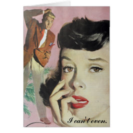 Gracioso en blanco, no puedo ni salir con un solo