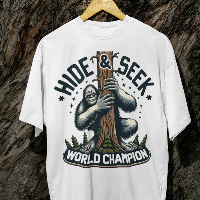 Gracioso Esconder y Buscar Campeón Mundial Camisa  (Subido por el creador)