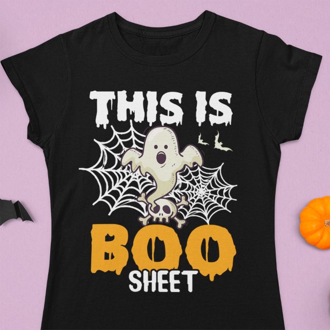 Gracioso fantasma Pun Humor de Halloween Camiseta (Subido por el creador)