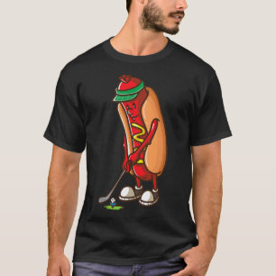 Gracioso golf Hot Dog Golf Gifts Camisetas para Me