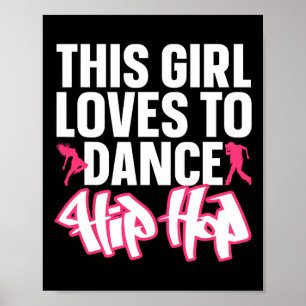 Gracioso Hip Hop Arte De Baile Para Niñas Chicas H