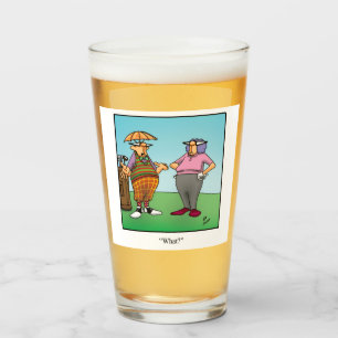Gracioso Humor de Golf Beer Glass