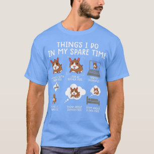 Gracioso humor sarcástico de la camiseta de cerdo