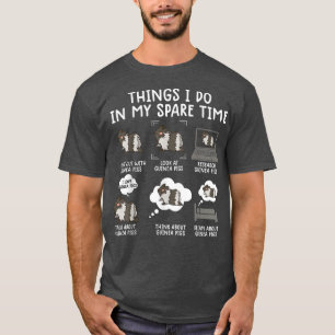 Gracioso humor sarcástico de la camiseta de cerdo