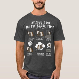 Gracioso humor sarcástico de la camiseta de cerdo 