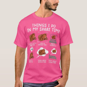 Gracioso humor sarcástico de la camiseta de cerdo 