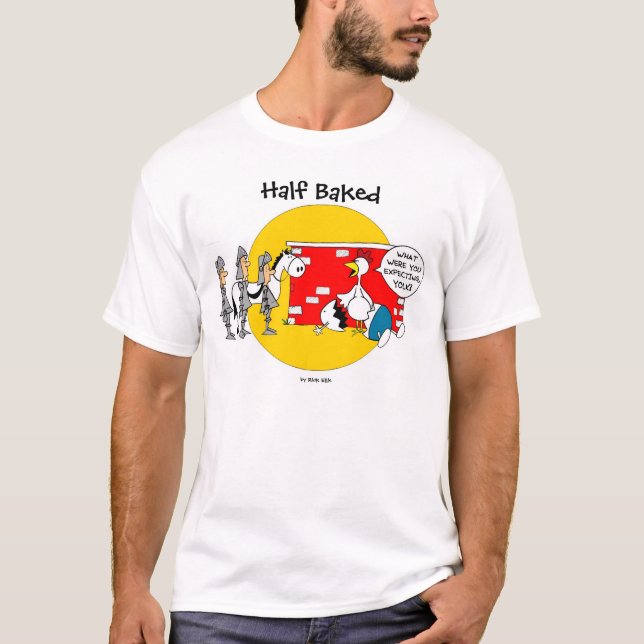 Gracioso Humpty Dumpty Cracks - Camiseta (Anverso)