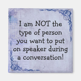 Gracioso Imán Sin Altavoz