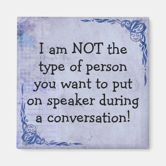 Gracioso Imán Sin Altavoz