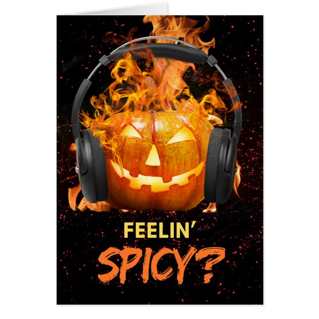 Gracioso Jack o'Lantern de Halloween Feelin (Frente)