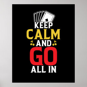 Gracioso mantener la calma del arte de la palabra 