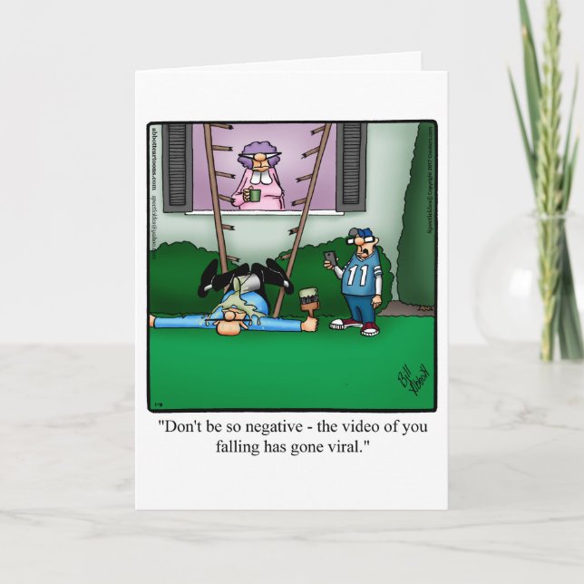 Gracioso mantenimiento en contacto Tarjeta de salu (Anverso)