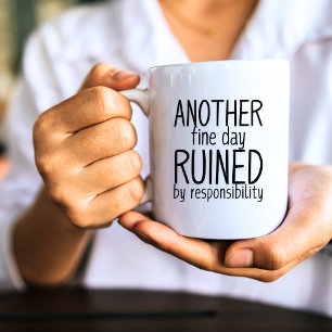 Gracioso negro + blanco Cita tazas de café