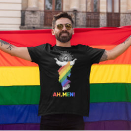 ¡Gracioso Orgullo Gay AH, HOMBRES! Camiseta