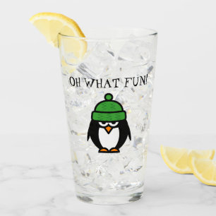 Gracioso personalizado de Navidades de pingüino gr