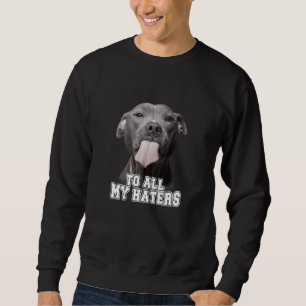 Gracioso Pitbull Para Todas Mis Camisetas De Odio 