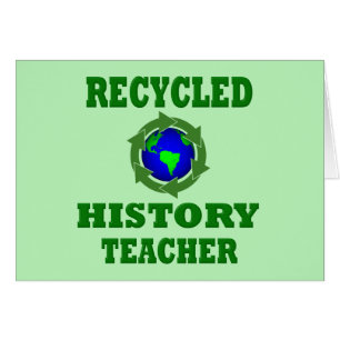 Gracioso profesor de Historia Reciclada