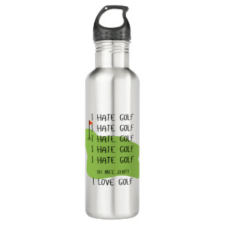 Gracioso regalo de botella de agua para los amante