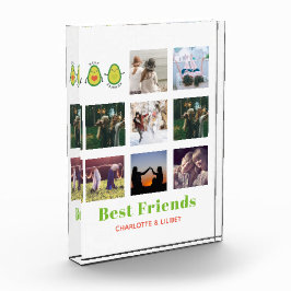 Gracioso regalo de COLLAGE DE FOTOS BFF Personaliz
