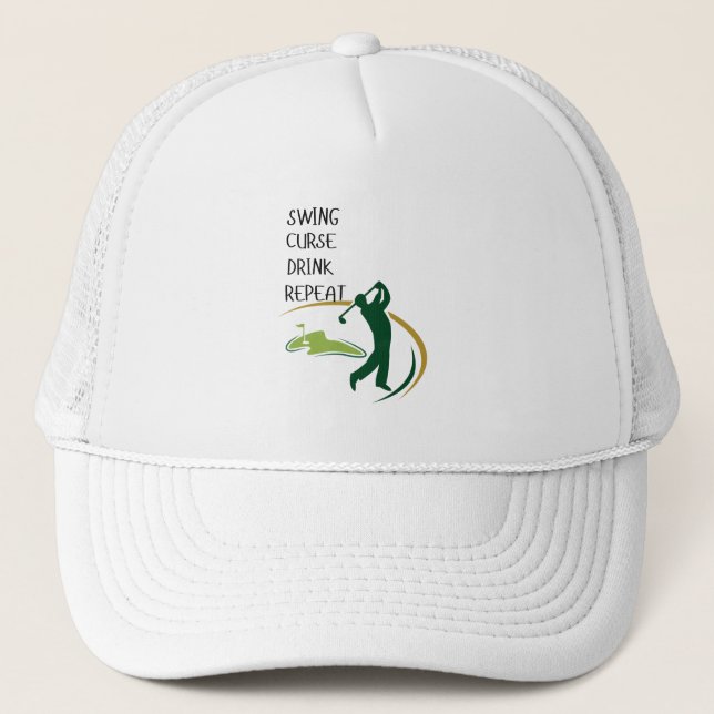 Gracioso Regalo De Gorra De Golf Para Los Amantes  (Anverso)