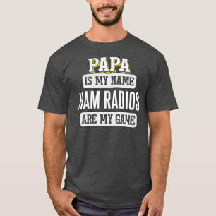 Gracioso regalo de Ham Radios para la camiseta del