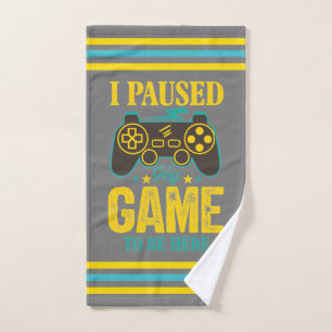 Gracioso regalo de jugador - He parado mi juego pa