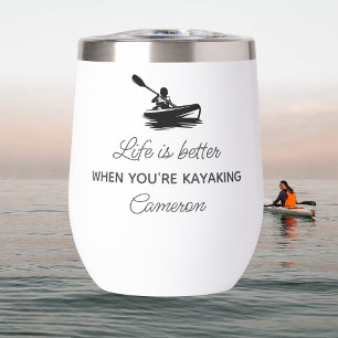 Gracioso regalo de Kayak, cita de Kayaker personal