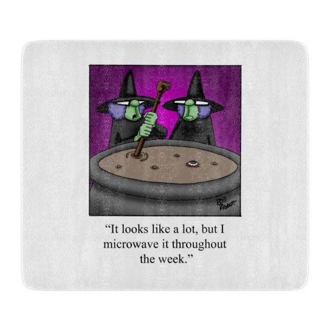 Gracioso regalo de la tabla de corte de Halloween (Anverso)